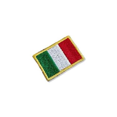 Imagem de BP0030-031 Bandeira Italia Patch Bordado 3,8x2,5cm - BR44