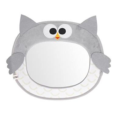 Imagem de Espelho Retrovisor para Bebês, Espelho Retrovisor para Bebês, Campo de Visão Amplo para Condução Segura, Material Acrílico, Durável e Seguro para Crianças (Coruja)