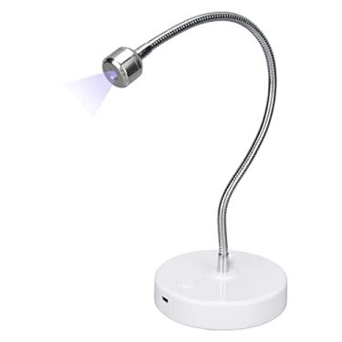 Imagem de Lâmpada de LED para unhas, lâmpada de secagem de unhas de 3 W para unhas, mini secador de unhas de pescoço de ganso gel para cura de esmalte lâmpada LED profissional máquina de cura de unhas, para