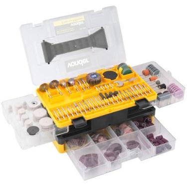 Imagem de Jogo de Acessórios para Micro Retífica com 350 Peças - ARV 3 - VONDER