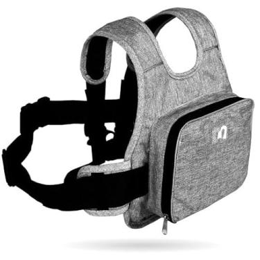 Imagem de Cinto De Segurança Infantil Universal Para Motocicleta(Cinza)