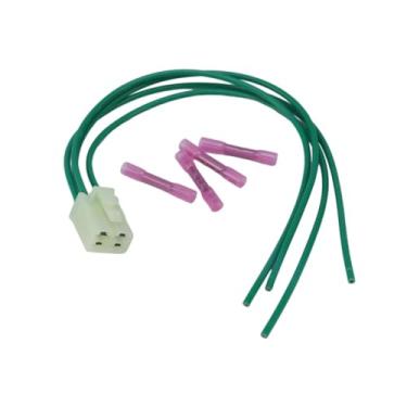 Imagem de AITKEN Conector De Resistor Do Motor Soprador, Chicote Pigtail Compatível Com Hyundai Kia Toyota Honda Buick Acura Suzuki Mitsubishi Chevrolet. 15Awg, 4 Pinos, Comprimento Fio 11,8".
