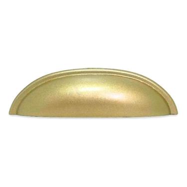 Imagem de 2X 6 Puxador De Gaveta, Armários Modelo Concha Dourado Meia