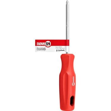 Imagem de Chave Phillips 1/8X2 N.0 Aço Carbono - Nove54