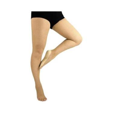 Imagem de Meias De Dança Profissional Antiderrapantes Em Rede Dura Para Competiç