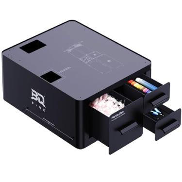 Imagem de BIQU Panda Den para mini impressoras 3D Bambu-Lab P1S P1P X1C X1E A1 A1, sistema de coleta de resíduos de filamento para impressoras bambu, com gavetas de armazenamento de ferramentas, gaveta de