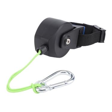 Imagem de RiToEasysports Alça de Reboque de Ciclismo, Montagem Fácil e Saída Ajustável, Projeto Elástico de Alongamento, Gancho de Mola e Metal Integrado, Ideal para Equipes de Ciclismo, Passeios Familiares,