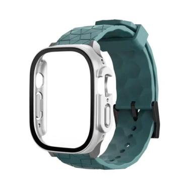 Imagem de Pulseira De Relógio Com Padrão De Futebol De 49mm 45mm 44mm 41mm 40mm 