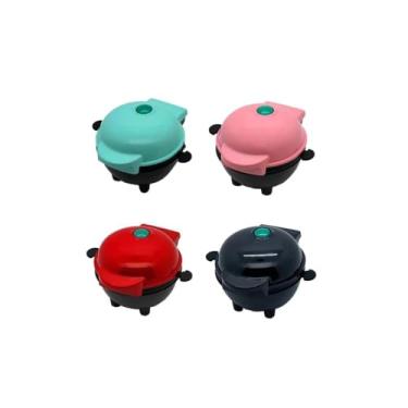 Imagem de Mini Máquina de Assar Bolos e Cozinhar, 110V, Portátil, 4 Cores Disponíveis