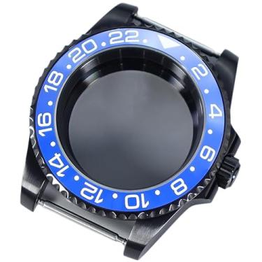 Imagem de FEIYASHI Relógio SUB Diver de 40 mm à prova d'água 200 m, caixa de aço, vidro de safira para NH35 NH34 36 Miyota8215 ETA2824 relógio movimento, NH35 NH34/36/38 Movimento + tampa inferior de vidro 2