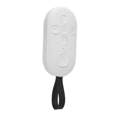 Imagem de Greensen Controle Remoto, Página Remota de Telefone Passador de Páginas Sem Fio Disparador de Câmera Rolador de TikTok Clicker de Selfie Com Carregamento USB Tipo C para Smartphones (Branco)