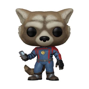 Imagem de Boneco Funko Pop! Marvel Guardiões Da Galáxia Volume 3 - Rocket