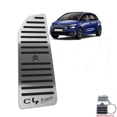 Imagem de Descanso De Pé Inox Preto Citroen C4 Picasso 2016 A 2019