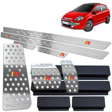 Imagem de Descanso Soleira Pedaleira Auto Prata Punto Sporting 2013 17