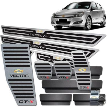 Imagem de Descanso Soleira Pedaleira Manual Vectra Gt-X 2008 11 Preto