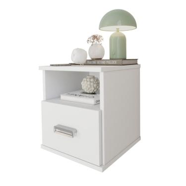 Imagem de Mesa de Cabeceira Balli Oliart Suspensa com Gaveta Secreta