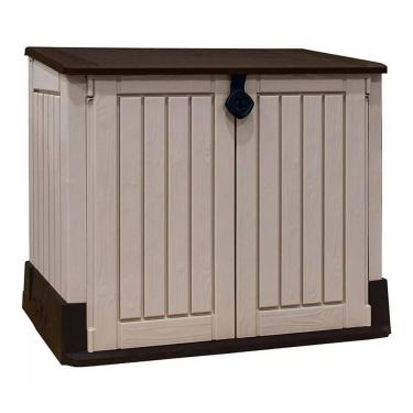 Imagem de Armário Depósito Multiuso Baú Para Ferramentas De Jardim Garagem Piscina 875l Keter