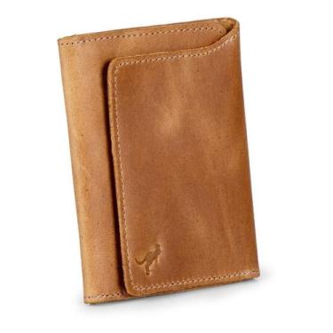 Imagem de Porta Documento Carteira Masculina Couro Legítimo Rg 3p - LEARSI, Marr