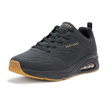 Imagem de Skechers Tênis masculino Tres-air Uno-Casairal, Preto/preto, 7.5 Wide