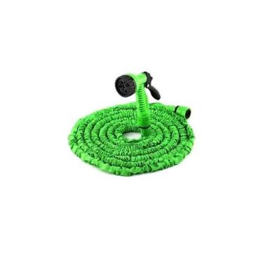 Imagem de Mangueira expansível retrátil Magic Hose 30m com bico verde - Lightbek