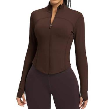 Imagem de Jaqueta, cor de pele, leve, zíper, para treino, marrom assado - colors