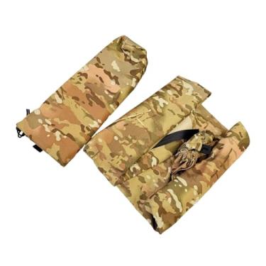 Imagem de Deevoka Banco de acampamento na árvore, cadeira de acampamento camuflada, cadeira suspensa, assento de rede portátil, assento de balanço para pátio, caça,