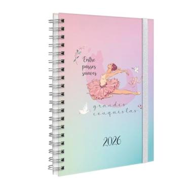 Imagem de Agenda Planner Semanal Plus 2026 Voalá Romantic Conquistas