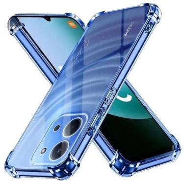 Imagem de Capa Capinha Slim Anti Impacto Transparente e Película 3D Para Xiaomi 