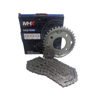 Imagem de Kit Relação Mhx Honda Biz 100 1998 Á 2005 Sem Retentor
