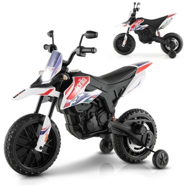 Imagem de Moto Elétrica Infantil BMW a Bateria 12V com Sons e Luzes, Idade Rec 3 a 8 Anos, INFANS...
