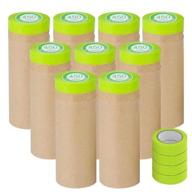 Imagem de Conjunto de papel e fita adesiva Yudahgan 45cm x 15m para pintura