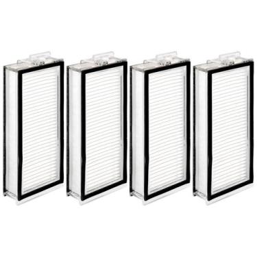 Imagem de (Pacote com 4) Filtros HEPA de reposição para aspirador Roborock Q5 Ma