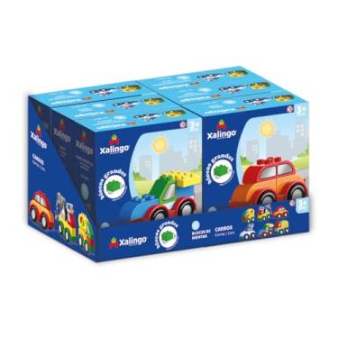 Imagem de Xalingo Blocos de Montar Display Carros Peças Grandes