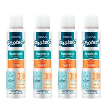Imagem de Above, Kit 4 Repelente Insetos com Protetor Solar FPS30 Above 150ml