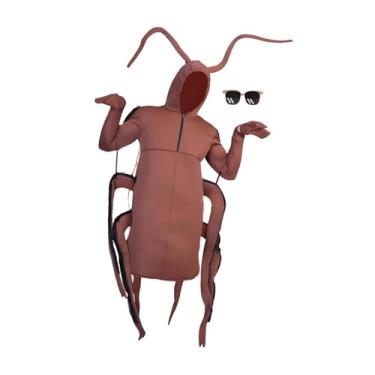 Imagem de oshhni Fantasia engraçada de barata para crianças, fantasia de dramatização para festa de Halloween, para carnaval