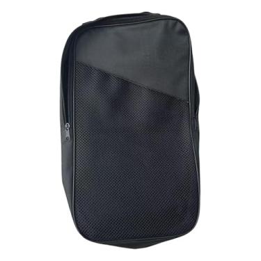 Imagem de Pegciuho Saco de Pickleball Saco de Raquete de Pickleball Bolsa com Fecho de Zíper Sacos para Raquetes de Tênis de Mesa, Preto