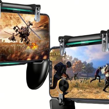 Imagem de Controle Gamer Joystick Gamepad R1 L1 Celular Free Fire