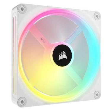 Imagem de Cooler FAN Corsair iCUE QX140 RGB WHITE140m Magnetic Single