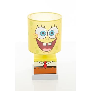 Imagem de Gaya Abajur Infantil Luz Noturna Bob Esponja Bivolt Ip20 Amarelo