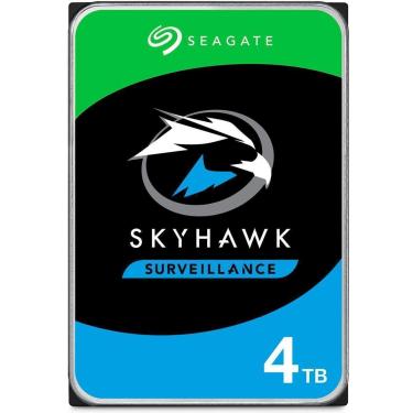 Imagem de HD 4TB SATA - 256MB Cache - Seagate SkyHawk Surveillance - ST4000VX016 - Ideal para Vigilância-Unissex