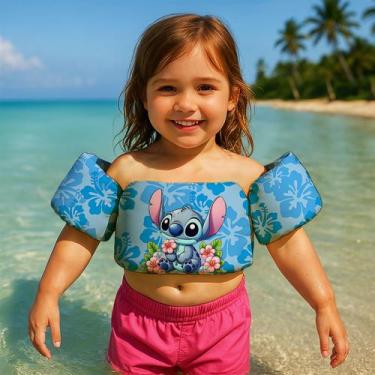 Imagem de Colete Salva Vidas Infantil Boia de Braço para Praia Piscina Tema Dese