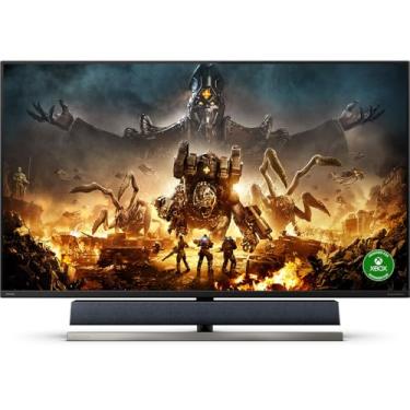 Imagem de Monitor Gamer Philips Momentum 55" 4K 144Hz Ambiglow HDR 559M1RYV