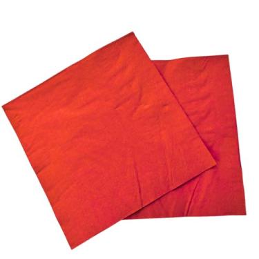Imagem de Guardanapo Colorido 32x32cm Folha dupla - Cor: Vermelho - 20 unds
