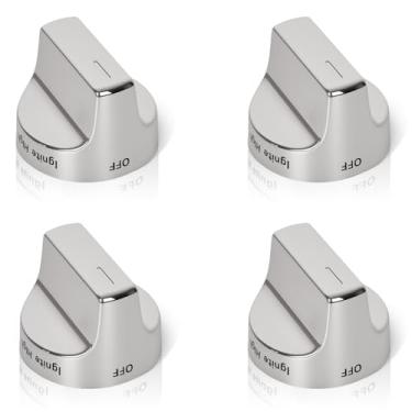 Imagem de Puxador de alcance W11122880 compatível com fogões de gás Whirlpool WFG520S0, WFG745H0, WFG770H0, substitui W10862482 4 peças