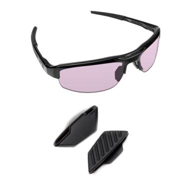 Imagem de Biyxpiv Protetores de nariz de substituição para óculos de sol Oakley Mercenary OO9424, fácil instalação, 1 almofada de nariz High Bridge Fit (pequena)