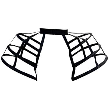 Imagem de Anágua feminina de 3 camadas com cintura ajustável para tamanhos grandes, suporte vitoriano para casamentos, festas, cosplay
