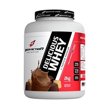 Imagem de Delicious Whey (2kg) - Sabor Chocolate dos Alpes, Body Action, 2kg