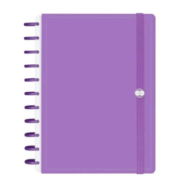 Imagem de Caderno Iscool Disc Inteligente 140 Folhas Solid Colors Lilás G+