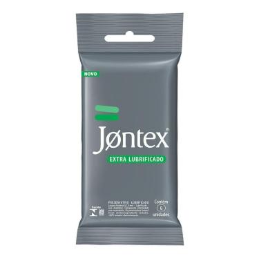 Imagem de Preservativo Jontex Extra Lubrificado 6 Unidades