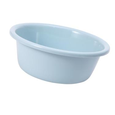 Imagem de Fafeicy Design Espessado, Tamanho Pequeno Azul 29,5x10cm, Grande Capacidade, Lavatório de Plástico, Leve e Design, Adequado para Casa, Dormitório Estudantil, Amplas Aplicações para Casa, Estudante